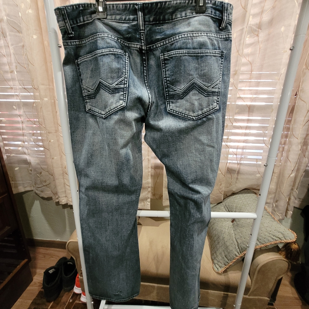 INC International Concepts Men's Gray Straight Jeans